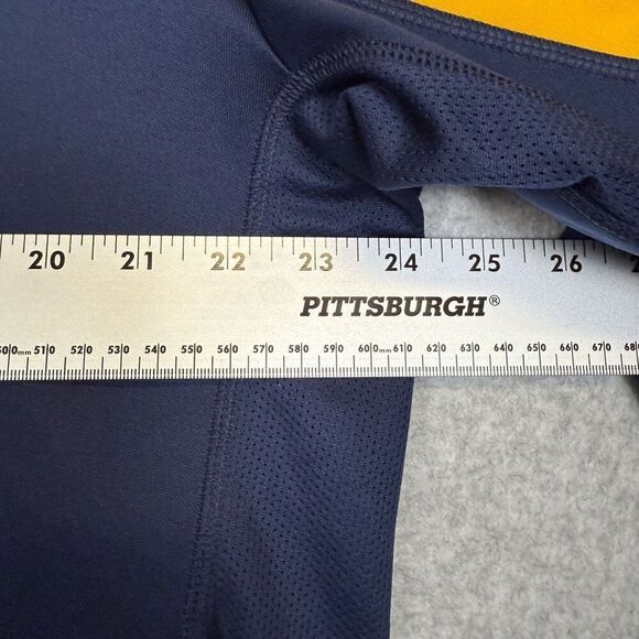 Nike Dri Fit Men's Size Large Dri Fit Blue Gold California Full Zip Jacket Coat - Picture 2 of 8